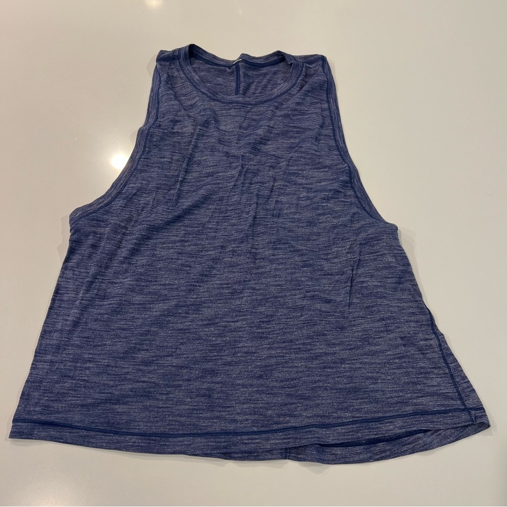 Lululemon Heathered Blue Women's Tank Top